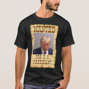 Trump Tasse schot für U.S. Gewollt Präsident 2024 T-Shirt