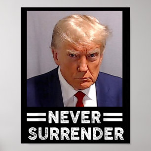 Trump-Tasse sollte Trump 2024 nie überlassen Poster