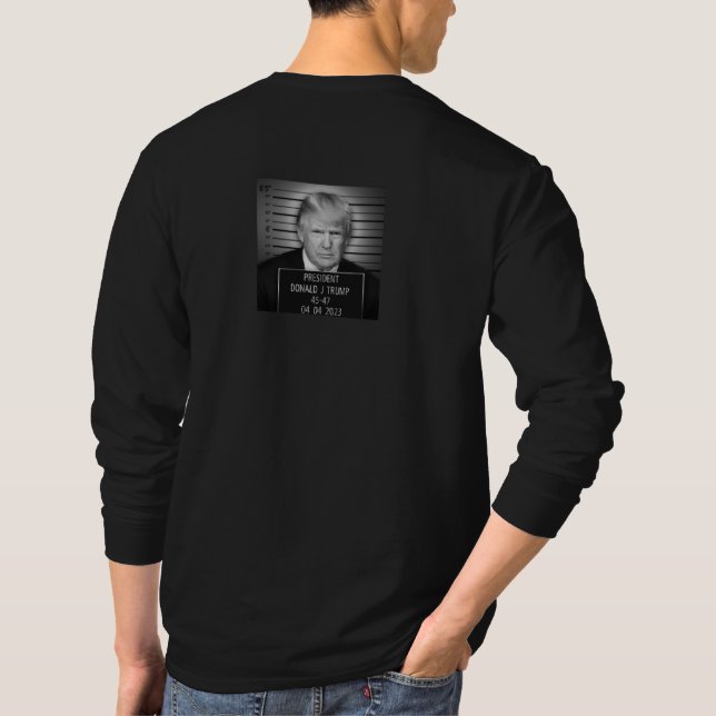 Trump-Tasse T-Shirt (Rückseite)