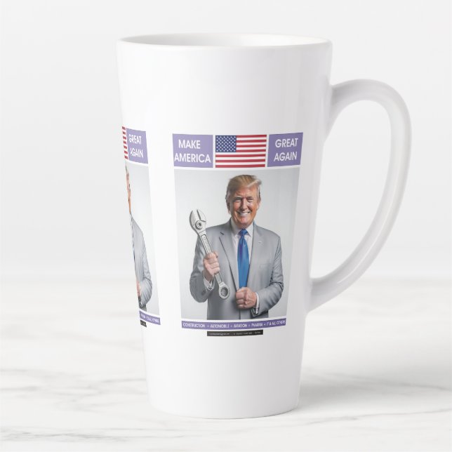 TRUMP-TASSE TRUMP-WAHLKAMPAGNEN TASSE (Rechts)