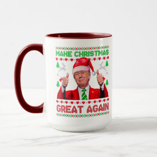 Trump-Tasse, Weihnachten wieder großartig machen Tasse