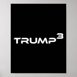 Trump Times 3 Wahl in 28 wieder US-amerikanischer  Poster
