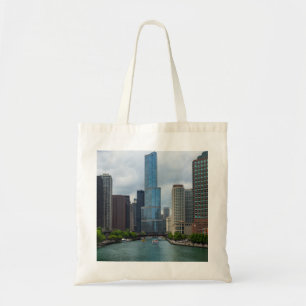 Trump Tower Chicago Fluss Tragetasche