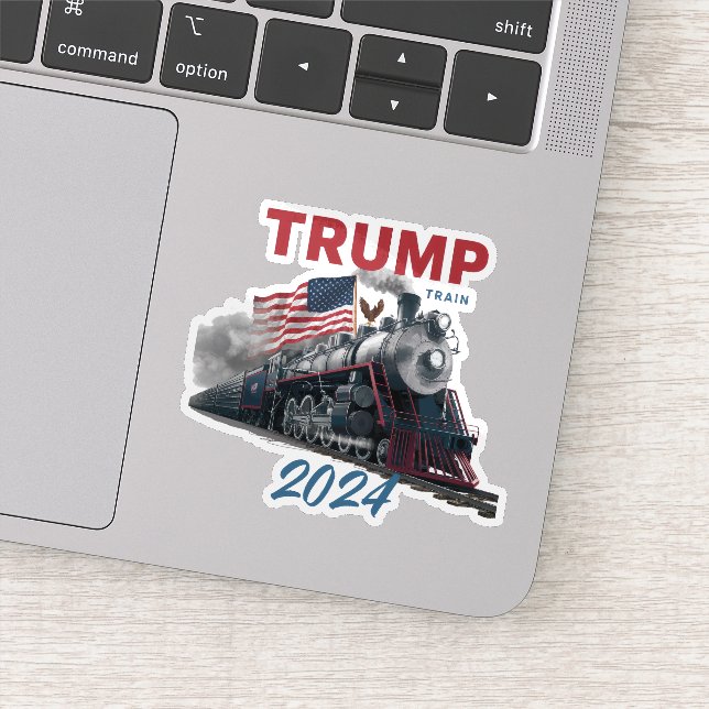 Trump Train 2024 Aufkleber (Detail)