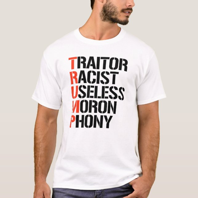 Trump Traitor T-Shirt (Vorderseite)