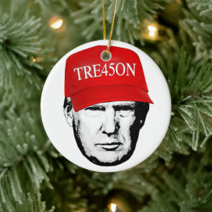 Trump Tre45on Keramik Ornament