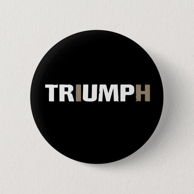 Trump Triumph 47. US-Präsident Button (Vorderseite)