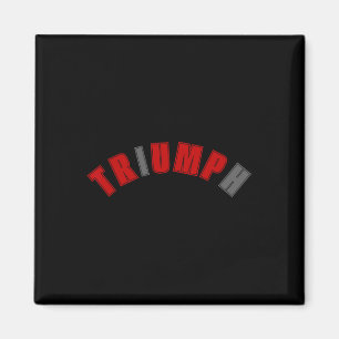 Trump Triumph Präsident 2024 Patriotischer Republi Magnet