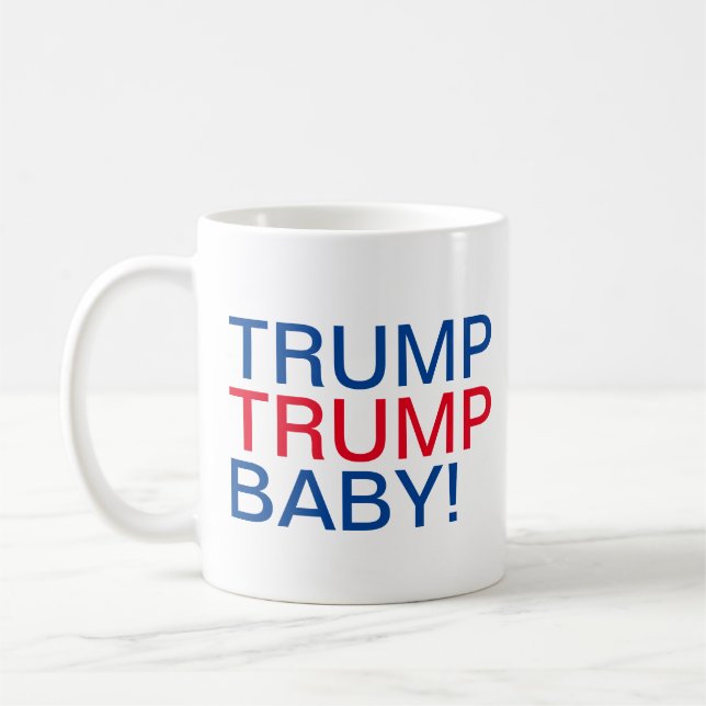 TRUMP TRUMP BABY KAFFEE TASSE (Links)
