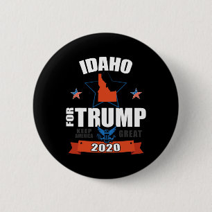 Trump Trump Pro Präsident Donald Trump unterstützt Button