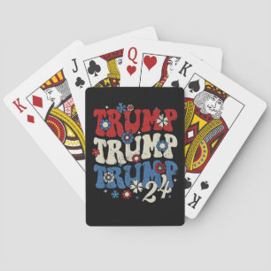 Trump Trump Trump 2024 Retro Spielkarten