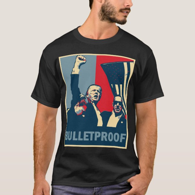 Trump überlebt die Ermordung T-Shirt (Vorderseite)