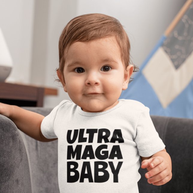 TRUMP ULTRA MAGA BABY JUMPSUIT ONE PEICE BABY STRAMPLER (Von Creator hochgeladen)