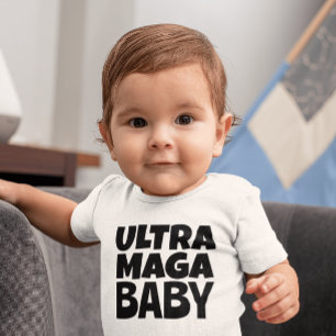 TRUMP ULTRA MAGA BABY JUMPSUIT ONE PEICE STRAMPLER