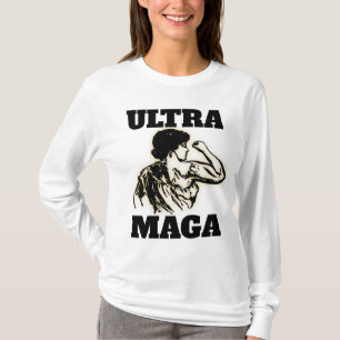 TRUMP ULTRA MAGA FEMMES FEMMES FEMMES T-SHIRTS