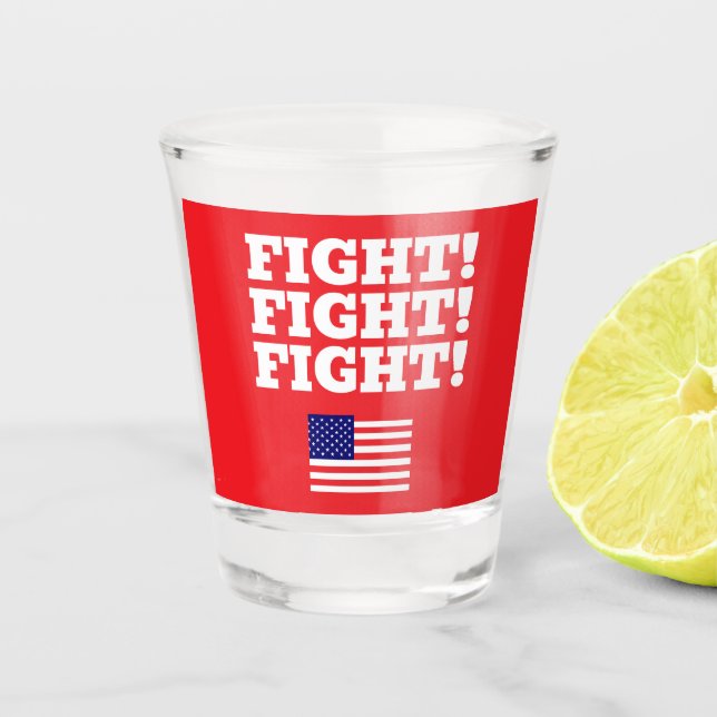 Trump : un verre de tir (Devant)