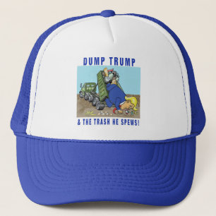 Trump und der Müll, den er LKWs sprengt Truckerkappe