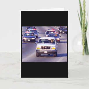 Trump und dicker Vance Polizeiauto Jagd auf Oma Me Karte