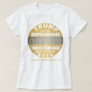 Trump und die bedauernswerten Welttournee sind fau T-Shirt