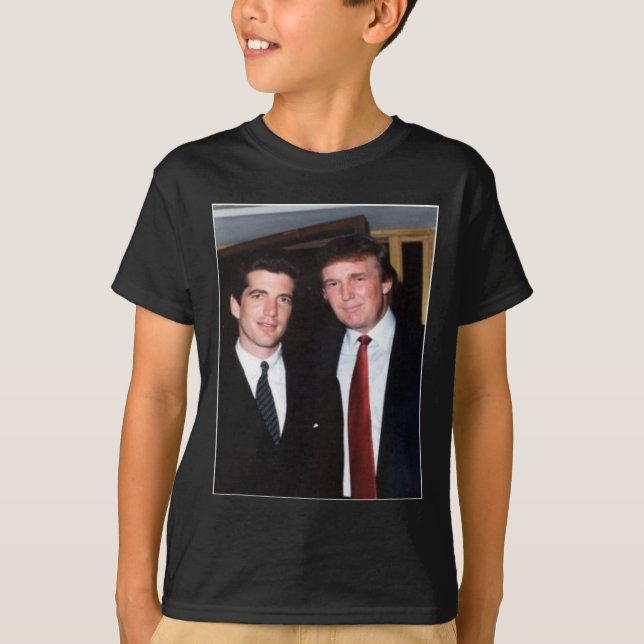 Trump und JFK anonym T-Shirt (Vorderseite)