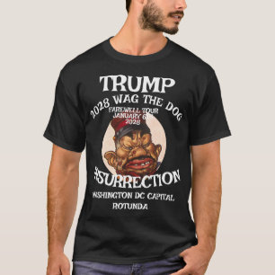 Trump-Unruhen-Aufstand-Abschiedstournee 2028 T-Shirt