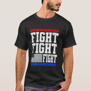 Trump-Unterstützer kämpfen für Amerika und nehmen T-Shirt