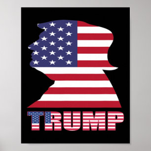 Trump - USA - Amerika Poster