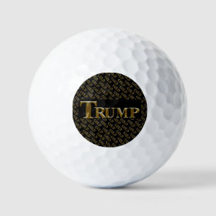 TRUMP USA GOLD  GOLFBALL