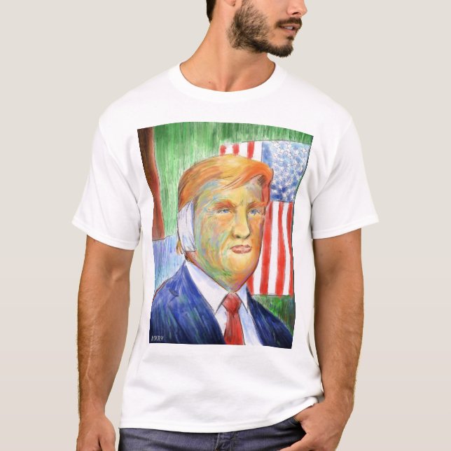 Trump Van Gogh T - Shirt (Vorderseite)