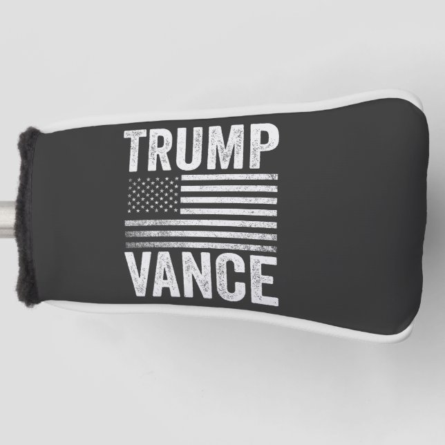 Trump Vance 2024 American Election Patriotic Golf Headcover (Vorderseite)
