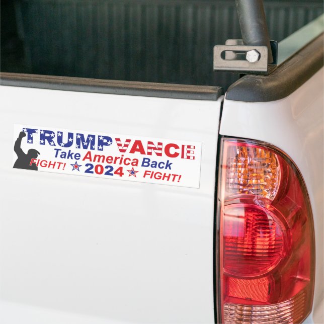 TRUMP VANCE 2024 AUTOAUFKLEBER (Auf Lkw)