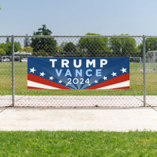 Trump Vance 2024 Banner
