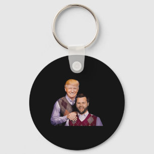 Trump Vance 2024 Brothers Funny Parody Trump J D V Schlüsselanhänger
