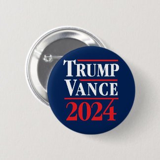 Trump Vance 2024 Button