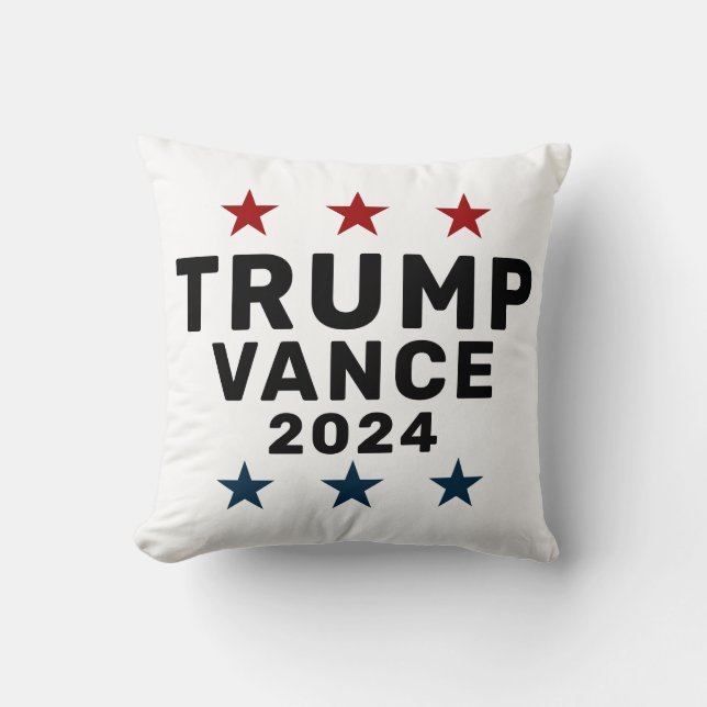 Trump Vance 2024 Classic Star Kissen (Vorderseite)