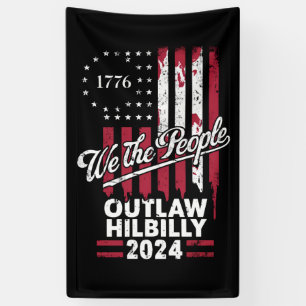 Trump Vance 2024 Donald Trump Gesetzloser Hillbill Banner
