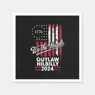 Trump Vance 2024 Donald Trump Gesetzloser Hillbill Serviette