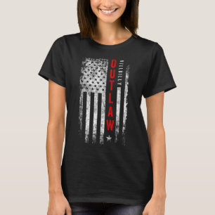 Trump Vance 2024 Donald Trump J.d. Vance Outlaw Hi T-Shirt