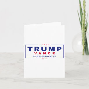 Trump Vance 2024 Donald Trump J.d. Vance Take Amer Karte