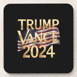 Trump Vance 2024: Eine kühne Vision für Amerika Getränkeuntersetzer