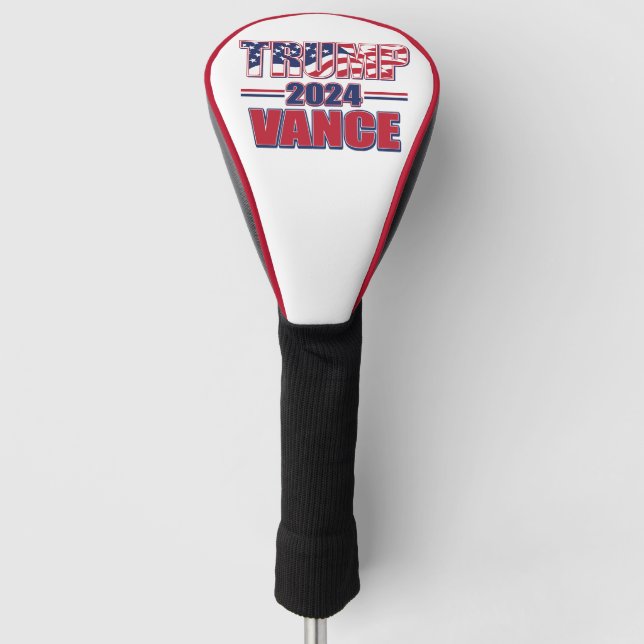 Trump Vance 2024 Golf Headcover (Vorderseite)