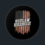 Trump Vance 2024 J.D. Vance Outlaw Hillbilly Button<br><div class="desc">Trump Vance 2024 J.D. Vance Outlaw Hillbilly</div>