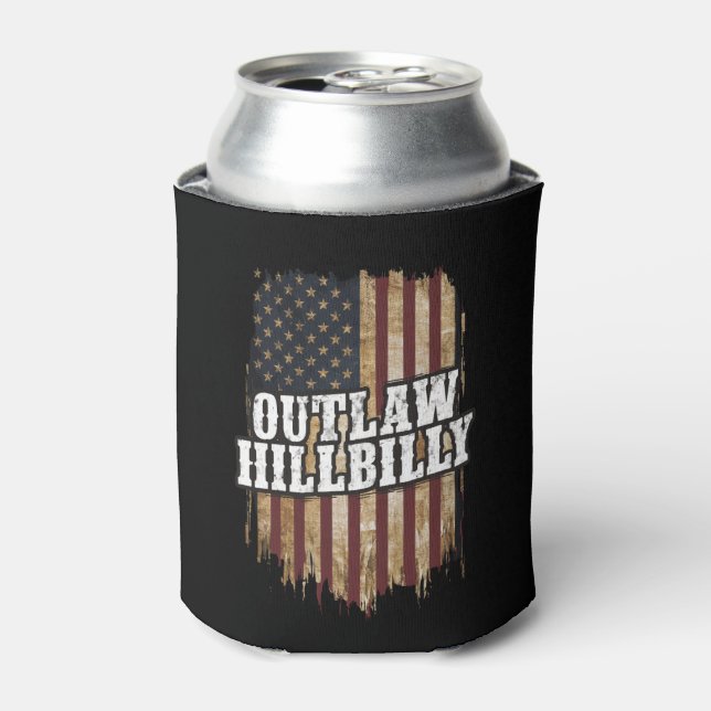 Trump Vance 2024 J.D. Vance Outlaw Hillbilly Dosenkühler (Kanne Vorderseite)