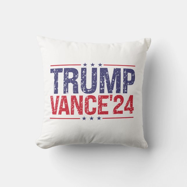 Trump Vance 2024 Kissen (Vorderseite)