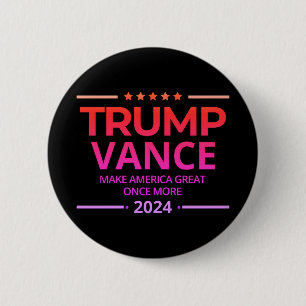 Trump Vance 2024 macht Amerika wieder groß Button