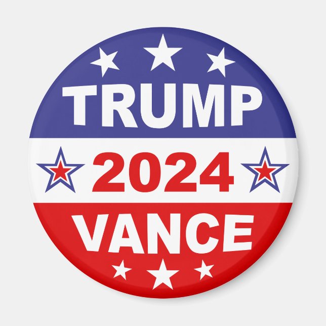 TRUMP VANCE 2024 MAGNET (Vorne)