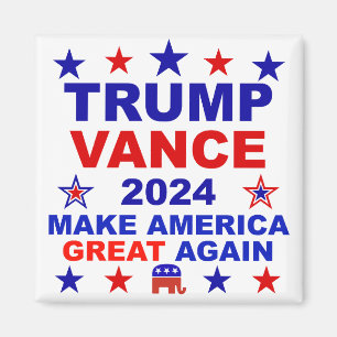Trump Vance 2024 Magnet
