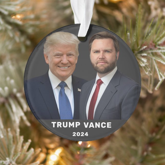 Trump Vance 2024 Ornament (Baum)