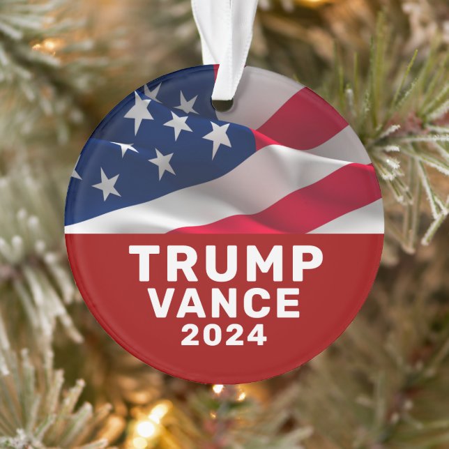 Trump Vance 2024 Ornament (Baum)