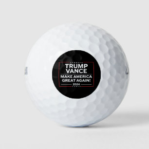 Trump Vance 2024 Präsident JD Vance Vice MAGA Golfball